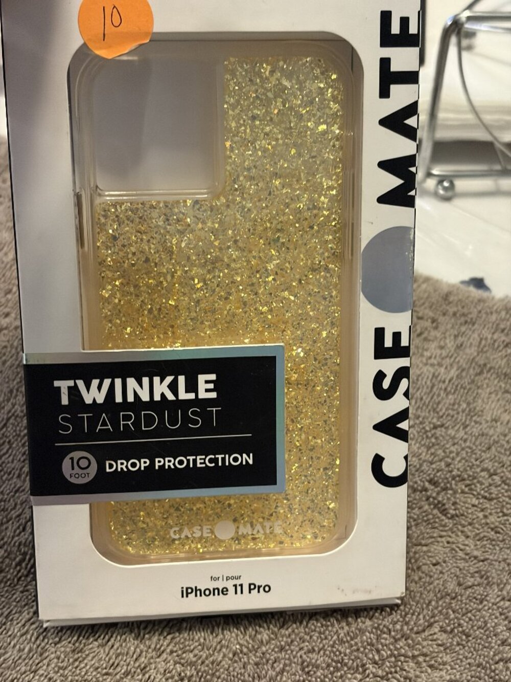 Casemate Twinkle Gold Case for Iphone 11 Pro New